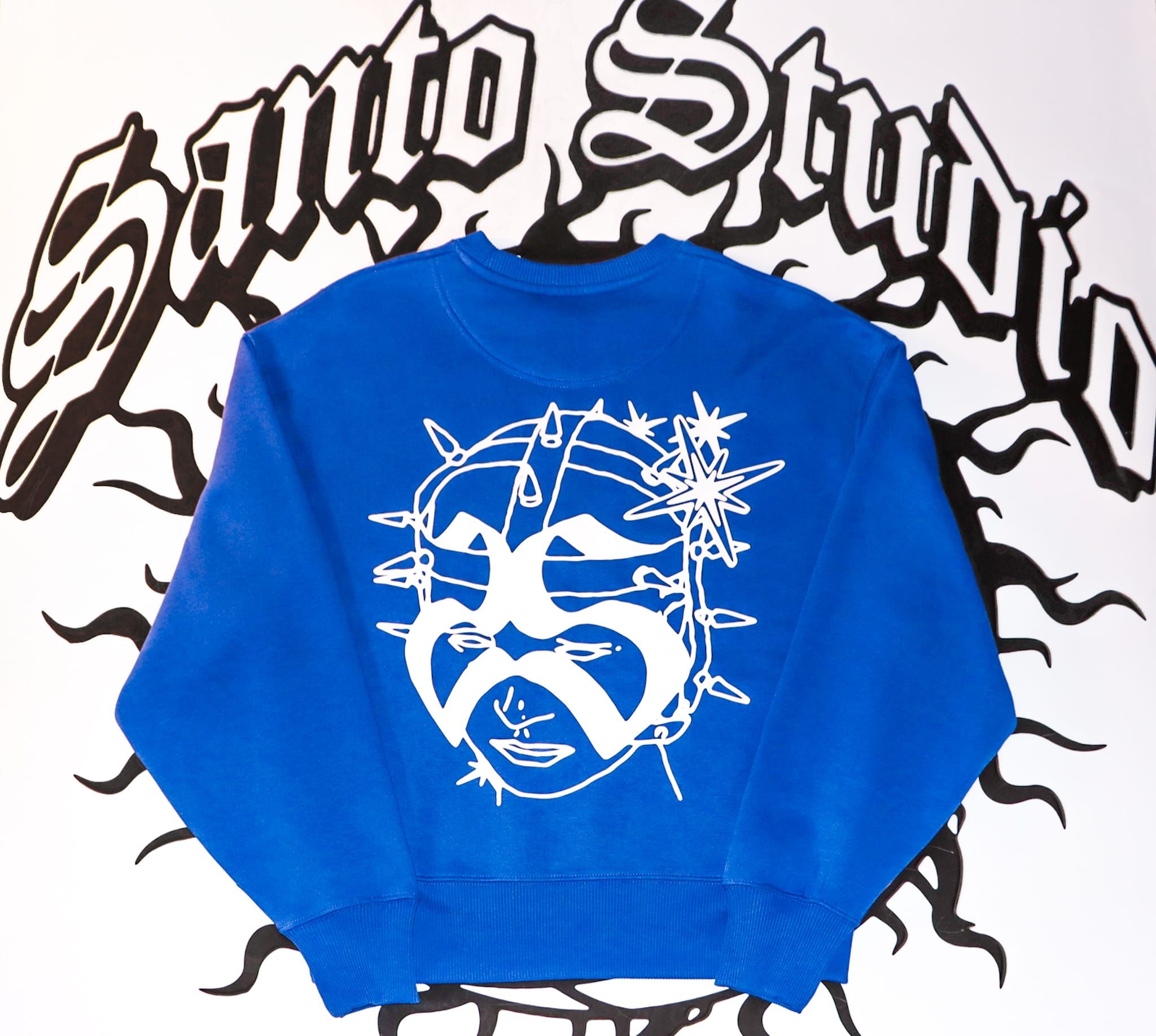 “FAST” CREWNECK BLUE