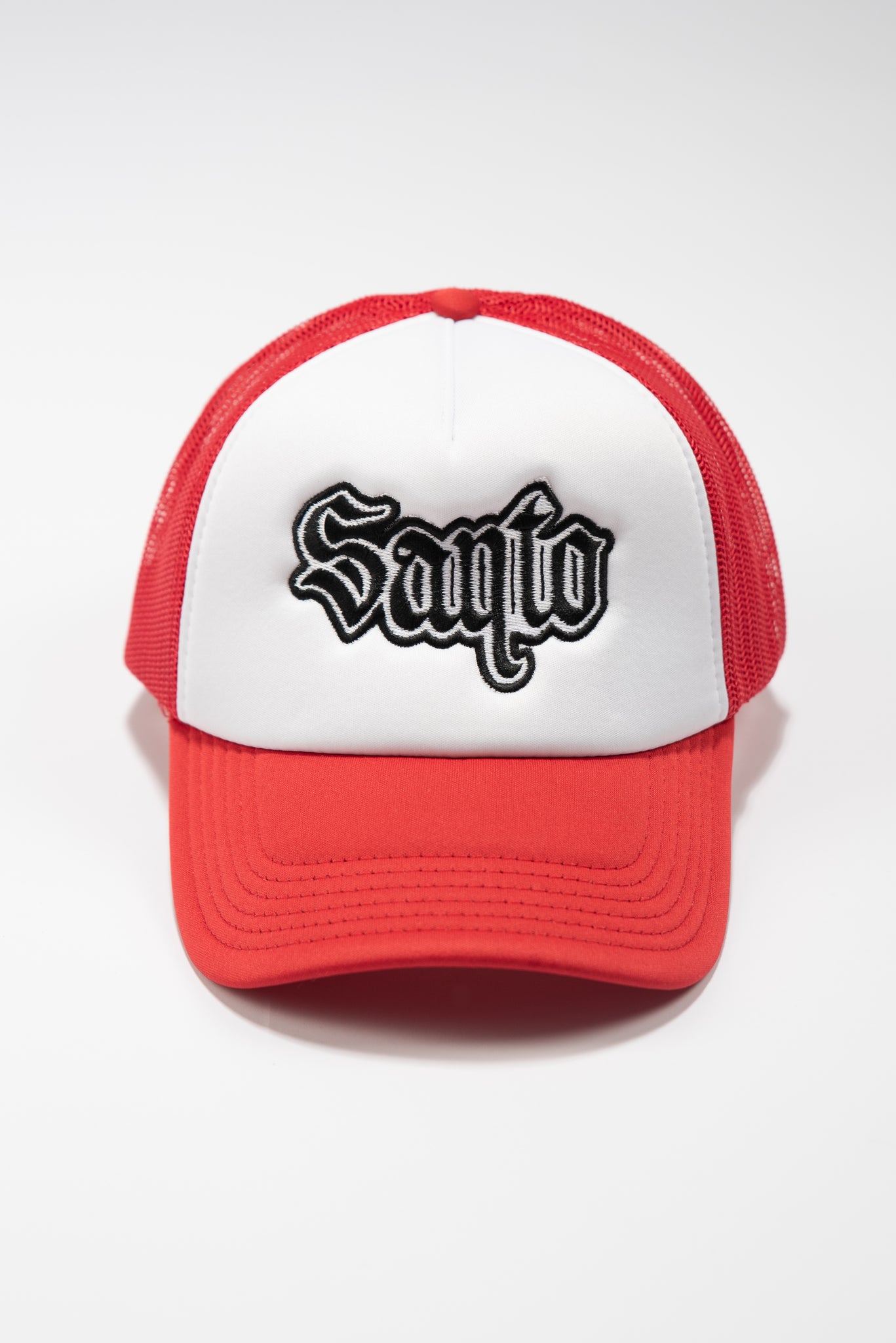 “SANTO” TRUCKER HAT RED