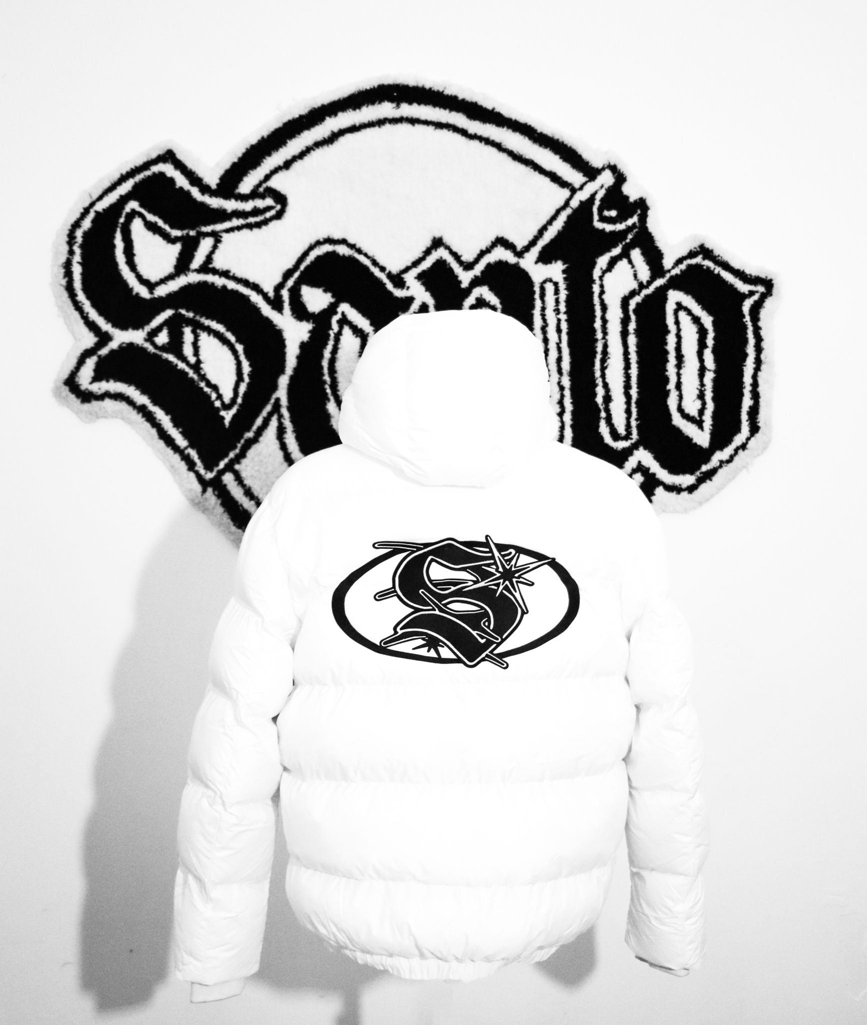 “SANTO” PUFFER JACKET WHITE