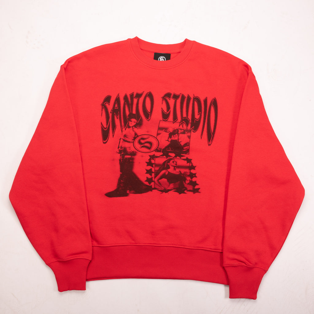 “THE LAST DANCE” RED CREWNECK