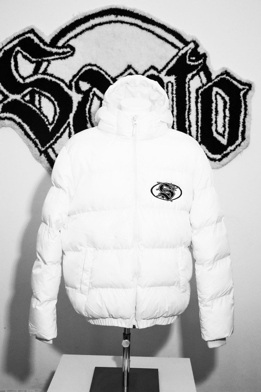 “SANTO” PUFFER JACKET WHITE